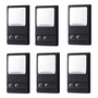 6 Botoneras D/pared P/motor 78lm Liftmaster,merik,craftsman Negro
