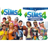  Los Sims 4 + Urbanitas Original (origin) Pc/mac Cuenta