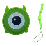 Bocina Bluetooth Portátil Colgante Mike Wazowski Recargable 