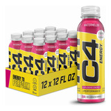 C4 Energy Bebida Energética Sin Azúcar Y Sin Gas 12 Onz 12 Pack Watermelon