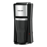 Cafetera Empotrable Portátil Black+decker Single Serve Coffeemaker Cm618 Semi Automática Negra Y Plata De Filtro 110v