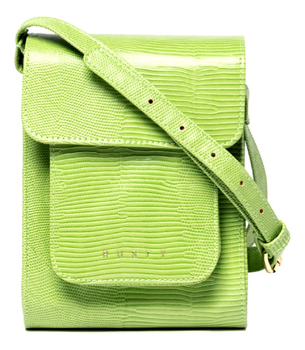 Rusty Mila Sidebag Lime Morral Mujer