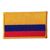 Parche Bordado Bandera De Colombia Para Brazo Maleta Chaquet
