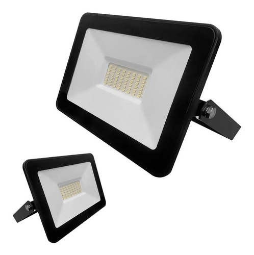 Reflector Proyector Led 30w Bajo Consumo Alta Potencia =200w