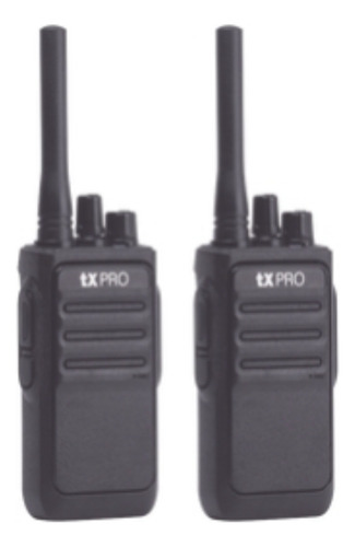 Paquete De 2 Radios Portátiles Tx320 Uhf 400-470 Mhz, 16