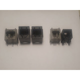 Lote Conector Ficha Jack Rj11 Y Rj9 Para Soldar Impreso 