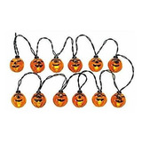 Lemax 24759 12 Encendido Calabaza Garland Cadena B / S Ciuda