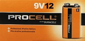 Procell - Batería Alcalina (9 V, 72 Por Paquete)