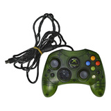 Control Original Xbox Halo Edition Verde Transparente 