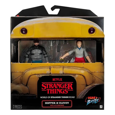 Figura de acción Hopper y Eleven de Jazwares | Meses sin interés