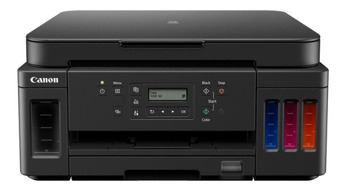 Impresora Portátil A Color  Multifunción Canon Pixma G6010 Con Wifi Negra 100v/240v G6010