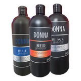 Combo X 3 Unidades Shampoo Matizador Donna X1000ml Cada Una