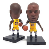 Boneco Miniatura Lebron James - Lakers Craque Colecionavel