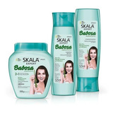 Kit Skala Babosa  Shampoo+condicionador+máscara