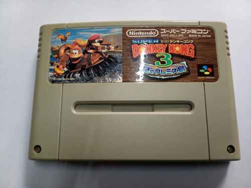 Donkey Kong Country 3 Snes Japones 