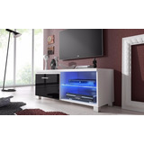 Mesa De Tv Con Luces Led  Rack Eslovenia Muebles