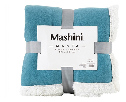 Manta Polar Sherpa 127x152 Cms Colores Mashini