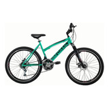 Bicicleta Dama Rin 27.5 Suspensión 18 Cambios Color Celeste