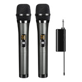 .. Micrófono Inalámbrico Portátil Dual Portátil Karaoke ..