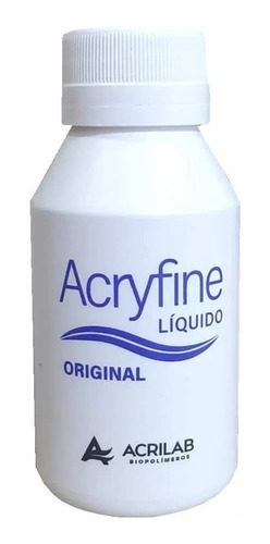 Monomero Liquido Acrilico Acryfine 100ml Uñas Esculpidas 