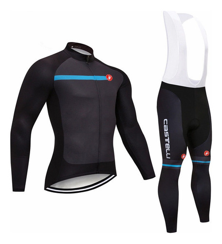 Maillot Manga Larga Ciclismo Montaña Carretera Hombre