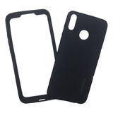 Funda Estuche Bumper Silicona Para Huawei Y9 2019 Negro