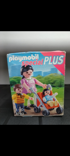 Playmobil 4782 Special Plus Mamá Con Cochecito + Nene + Bebé