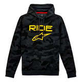 Buzo Casual Alpinestars Area Hoodie Camuflado Bagattini Pro