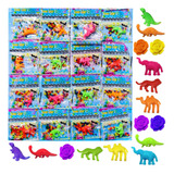 10 Animal Crecedor En Agua + Biogel Juguete Souvenir Piñata