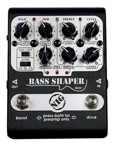 Pedal Nig Bass Shaper Contra Baixo!!!