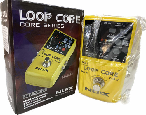 Pedal Loop Core Series Nux Looper Novo Original