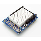 Shield Con Mini Protoboard Blanca Para Arduino Uno Mega V5