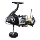 Reel Frontal Shimano Spheros Sw A Spsw14000xga Derecho/izquierdo Color Negro