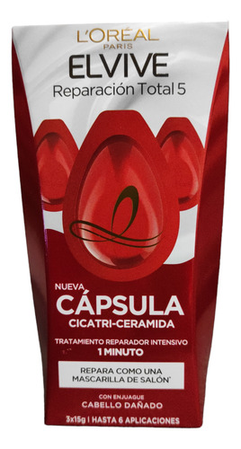 Elvive Cápsulas Rt5 3x15ml