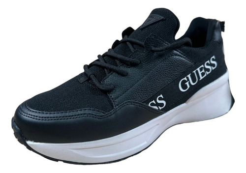 Tenis Deportivos Guess Original Para Dama Mujer Negro