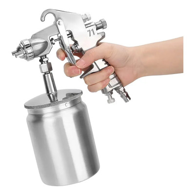 HJDWQN Pistola Para Pintar Gravedad 750ml Pistola De Pintura,Pistola De Gravedad,Pistola Para Pintar Bardas,Pistolas para Pintar Para Pintar Para Automóviles | Meses sin interés