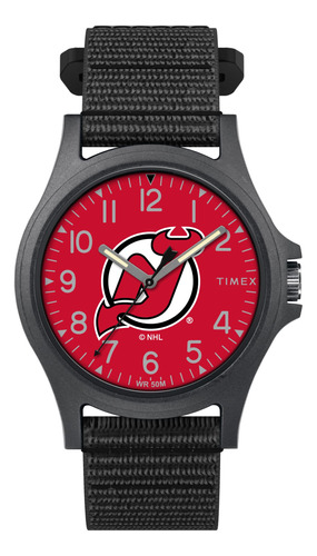 Reloj Timex Nhl Pride 40 Mm Para Hombre - New Jersey Devils