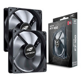 2x Cooler Fan 120mm Gabinete Pc Gammer 3 Pinos/molex 12volts