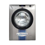 Lavarropas Drean Next 8.14 P Eco Inverter Gris 8kg 220 v