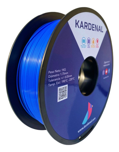 Filamento Pla 1 Kg Premium Kardenal 1.75mm  