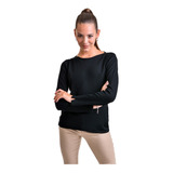 Sweater Liso Escote Bote Mauro Sergio (también T. Grandes)