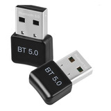 Adaptador Transmisor Receptor Bluetooth 5.0 Usb Para Pc O No