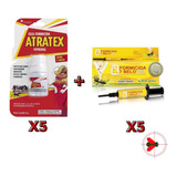 Kit Casa Livre De Formigas Atratex 5 Un + Gel 7 Belo 5 Un