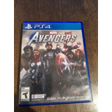 Juego Físico Marvel Avengers Ps4 Usado