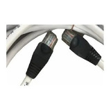 Cable De Red Utp Categoria 6 Blanco De 3 Metros