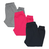 Kit 3 Calça Juvenil Moletom Lançamento Moda Frio Quentinha