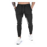 Pants Jogger Deportivo Slimfit Gym Entrenar Hombre Entubado