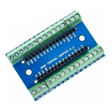 Placa Borne Expansão Terminal Adaptador  Arduino Nano 