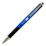 Boligrafo Zebra F-301 Retractil Fino 0.7mm Pieza Color De La Tinta Negro Color Del Exterior Azul