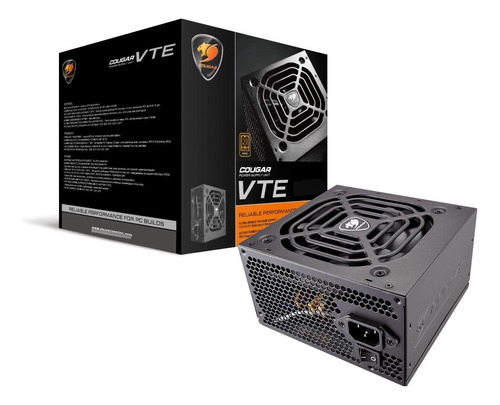 Fuente De Poder Gamer Cougar Vte   400 Watt Cgrbs-400